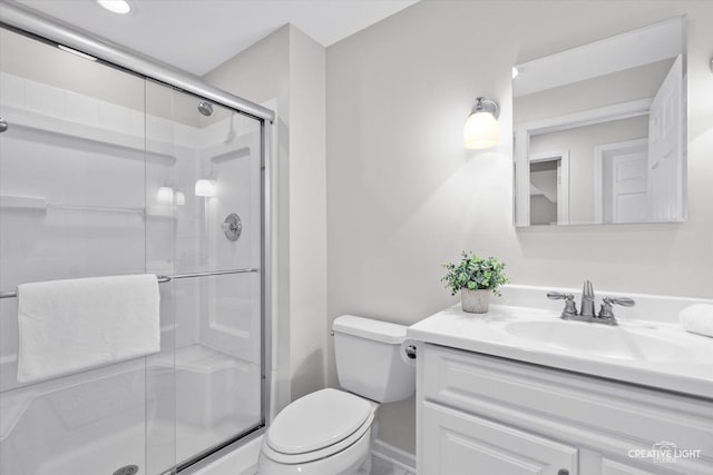 39W183 E Burnham Ln, Geneva, IL 60134 - bathroom featuring vanity and a stall shower