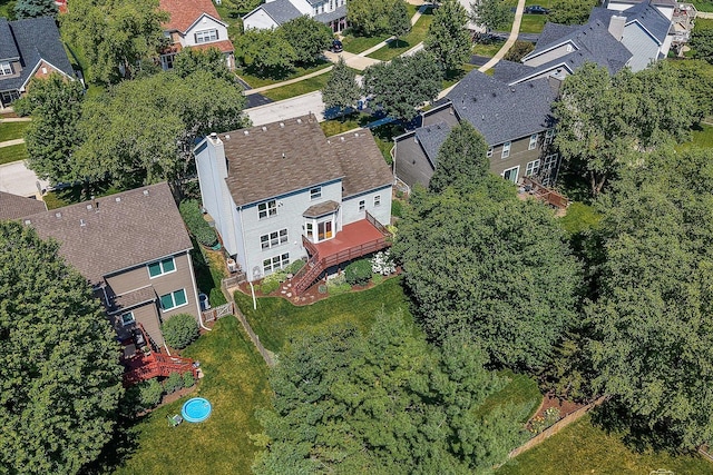 39W183 E Burnham Ln, Geneva, IL 60134 - aerial perspective of suburban area