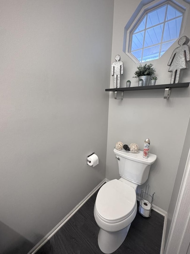 3125 Anton Dr Unit 3125, Aurora, IL 60504 - bathroom featuring baseboards and wood finished floors