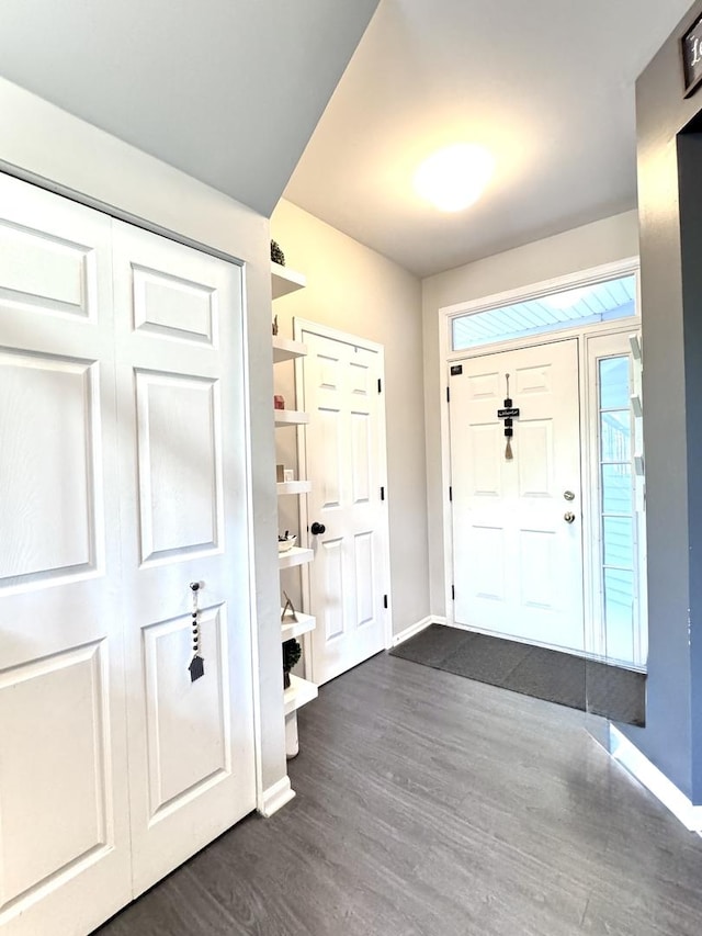 3125 Anton Dr Unit 3125, Aurora, IL 60504 - entrance foyer with baseboards and dark wood-type flooring