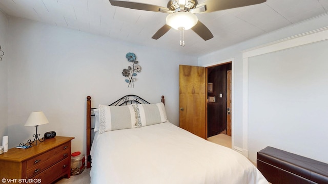 442 Hannah Ave, Forest Park, IL 60130 - bedroom with a ceiling fan