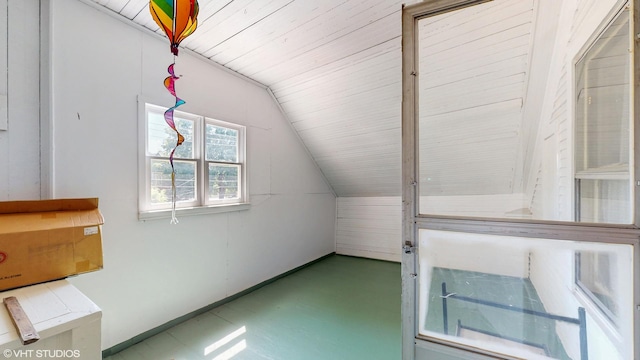 442 Hannah Ave, Forest Park, IL 60130 - additional living space with lofted ceiling and wood ceiling