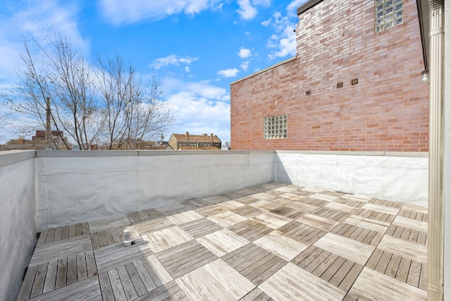1123 W 19th St, Chicago, IL 60608 - view of wooden terrace