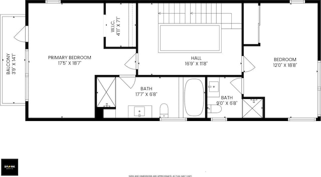 1123 W 19th St, Chicago, IL 60608 - view of property floor plan