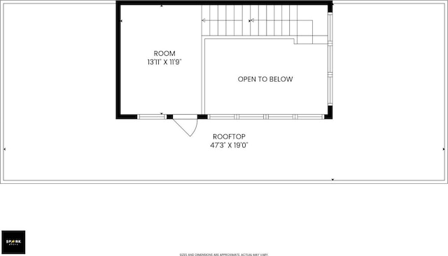 1123 W 19th St, Chicago, IL 60608 - view of room layout