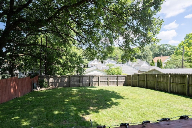 712 Fremont St, Bloomington, IL 61701 - view of fenced backyard