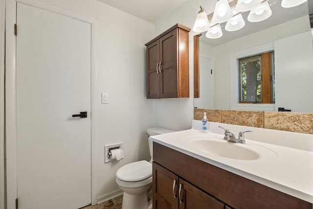 808 S Cedarcrest Dr, Schaumburg, IL 60193 - bathroom with vanity and toilet