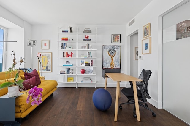 161 E Chicago Ave Unit 31F, Chicago, IL 60611 - game room with wood finished floors and a desk