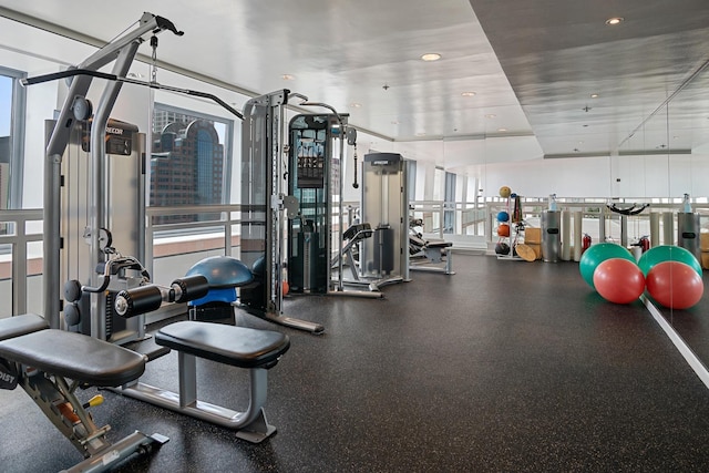 161 E Chicago Ave Unit 31F, Chicago, IL 60611 - view of workout area