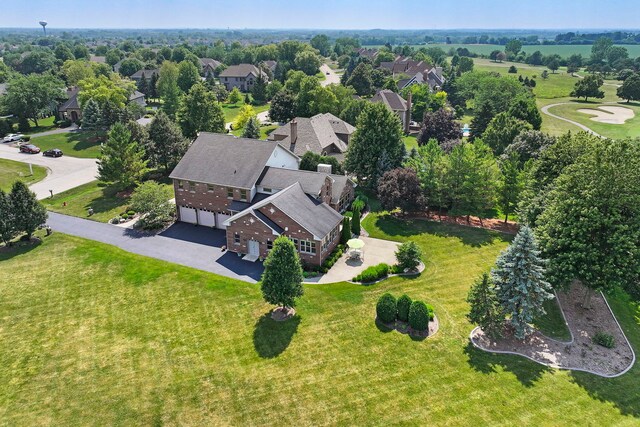 9804 Palmer Dr, Lakewood, IL 60014 - aerial perspective of suburban area
