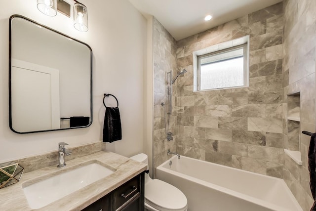 1437 Ashland Ave, River Forest, IL 60305 - full bathroom with vanity and bathing tub / shower combination