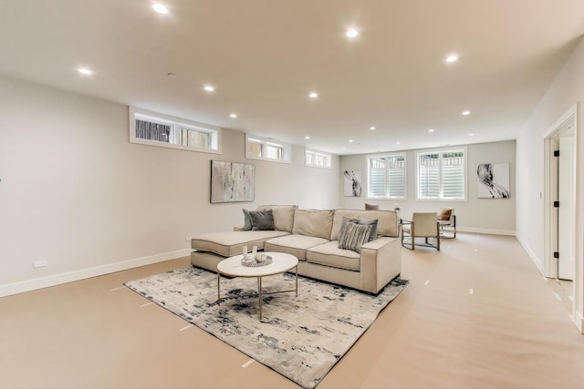 1437 Ashland Ave, River Forest, IL 60305 - living room with recessed lighting