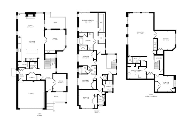1437 Ashland Ave, River Forest, IL 60305 - view of floor plan / room layout