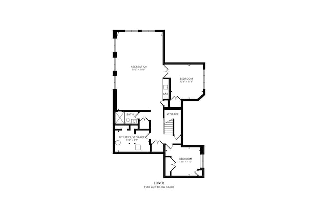 1437 Ashland Ave, River Forest, IL 60305 - view of property floor plan