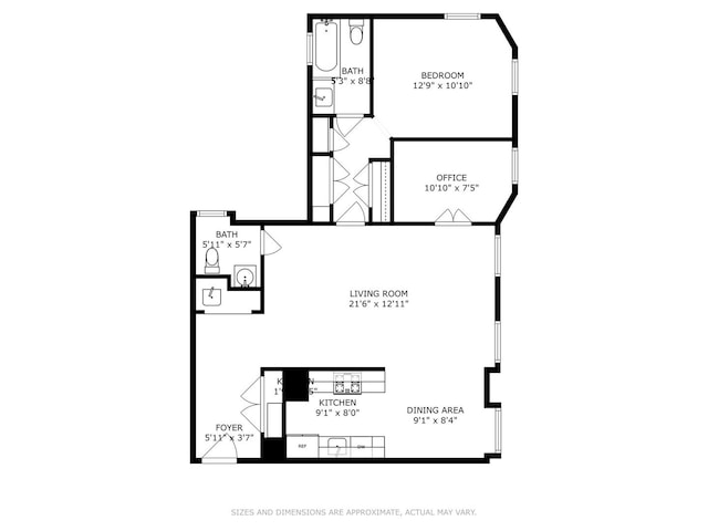 1255 N State Pkwy Unit 3D, Chicago, IL 60610 - view of home floor plan