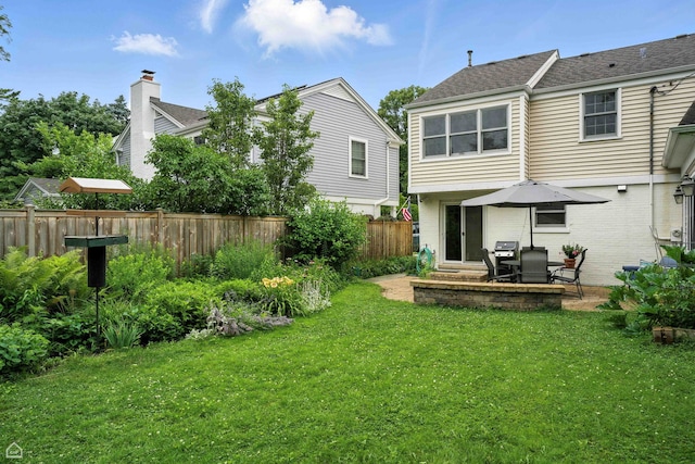 2907 Orchard Ave, Wilmette, IL 60091 - back of house with a patio, brick siding, and a shingled roof