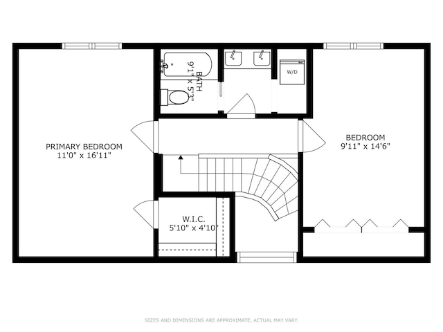 840 Forest Ave Unit C, Evanston, IL 60202 - view of floor plan / room layout