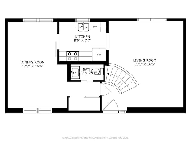 840 Forest Ave Unit C, Evanston, IL 60202 - view of home floor plan