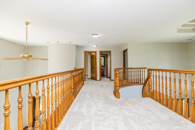 771 E Hickory Ave, Addison, IL 60101 - corridor featuring an upstairs landing and carpet floors