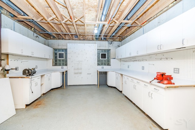 771 E Hickory Ave, Addison, IL 60101 - unfinished basement featuring a workshop area