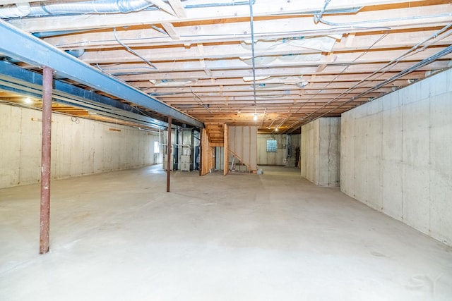 771 E Hickory Ave, Addison, IL 60101 - view of unfinished below grade area