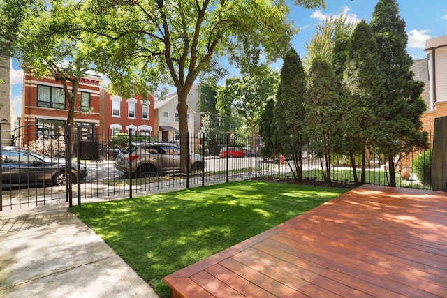 1726 W Huron St, Chicago, IL 60622 - view of community with a wooden deck