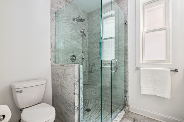1726 W Huron St, Chicago, IL 60622 - bathroom featuring toilet and a stall shower