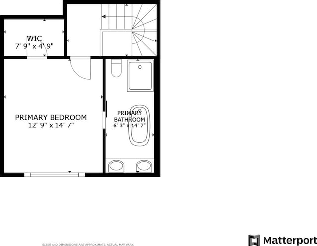 1726 W Huron St, Chicago, IL 60622 - view of room layout