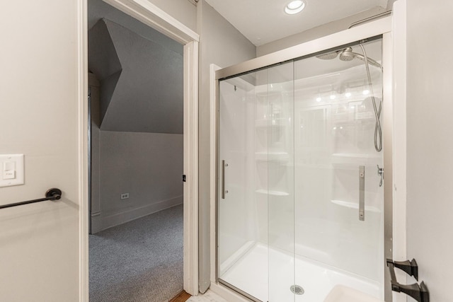 324 N 6th St, Dekalb, IL 60115 - bathroom with a shower stall