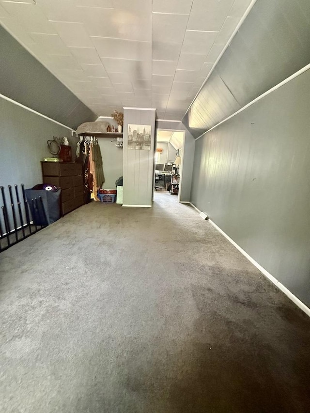 106 E Poplar St, Normal, IL 61761 - bonus room with vaulted ceiling and carpet flooring