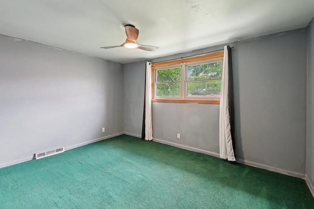 924 E 159th Pl, South Holland, IL 60473 - empty room with carpet flooring and ceiling fan
