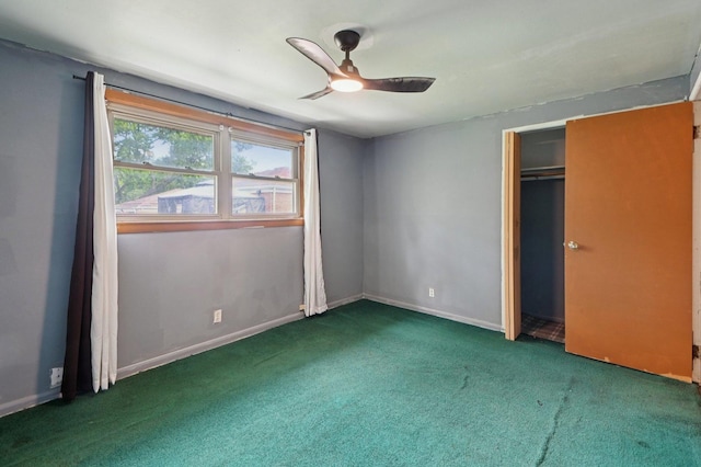 924 E 159th Pl, South Holland, IL 60473 - unfurnished bedroom featuring carpet flooring and ceiling fan