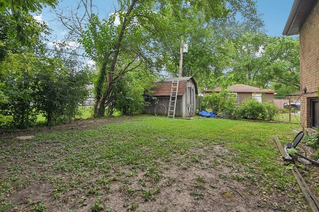 924 E 159th Pl, South Holland, IL 60473 - view of yard featuring a storage unit