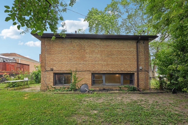 924 E 159th Pl, South Holland, IL 60473 - back of house with brick siding