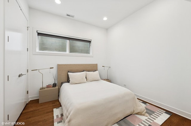 2125 N Mozart St Unit 3, Chicago, IL 60647 - bedroom with wood finished floors and recessed lighting