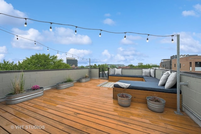 2125 N Mozart St Unit 3, Chicago, IL 60647 - view of wooden terrace