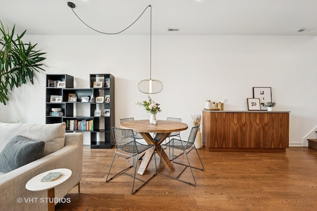2125 N Mozart St Unit 3, Chicago, IL 60647 - dining area with wood finished floors