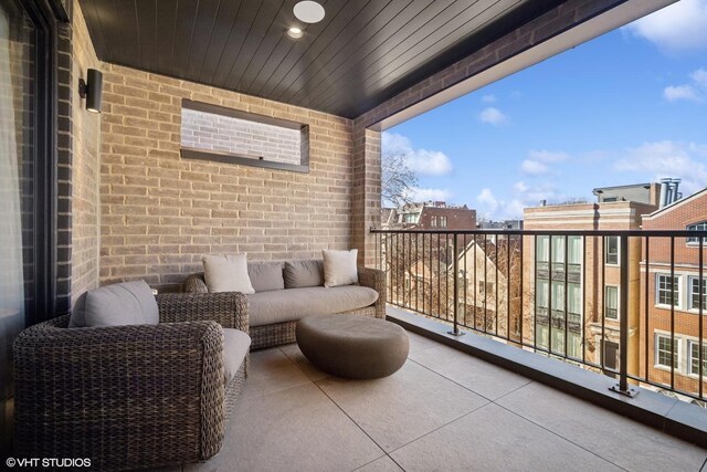 1543 N Wieland St Ph-N, Ph-N Chicago, IL 60610 - view of balcony