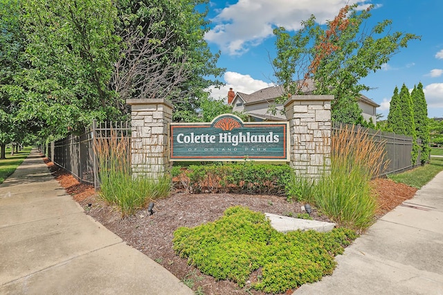 10606 Paige Ct, Orland Park, IL 60462 - view of community sign