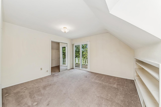 456 Grove St, Wood Dale, IL 60191 - additional living space with carpet floors and lofted ceiling