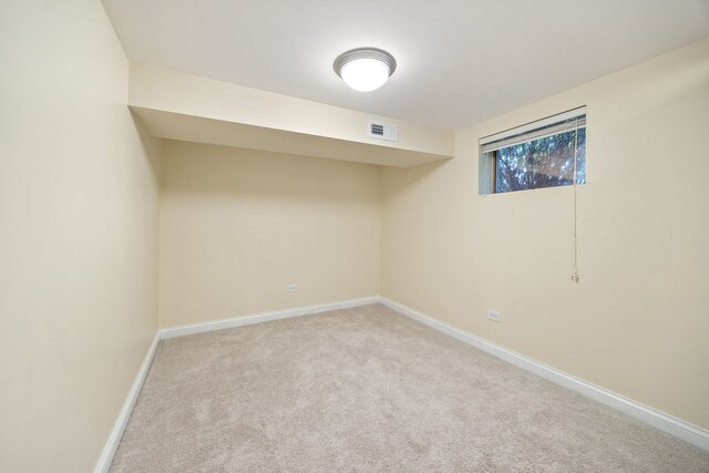 6037 N Nagle Ave, Chicago, IL 60646 - basement with carpet and baseboards