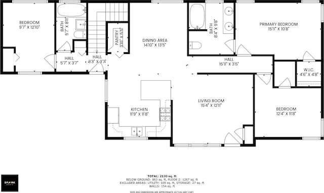 6037 N Nagle Ave, Chicago, IL 60646 - view of floor plan / room layout