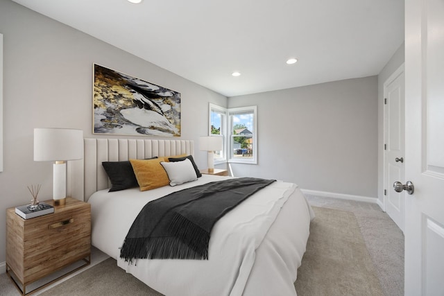 6037 N Nagle Ave, Chicago, IL 60646 - bedroom featuring carpet floors and recessed lighting