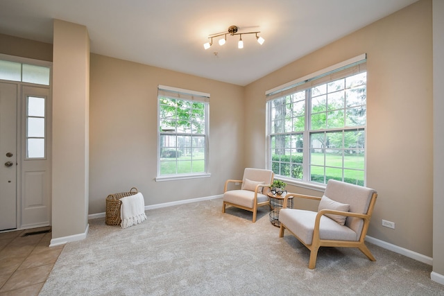 838 Stuarts Dr, Saint Charles, IL 60174 - living area with healthy amount of natural light and carpet