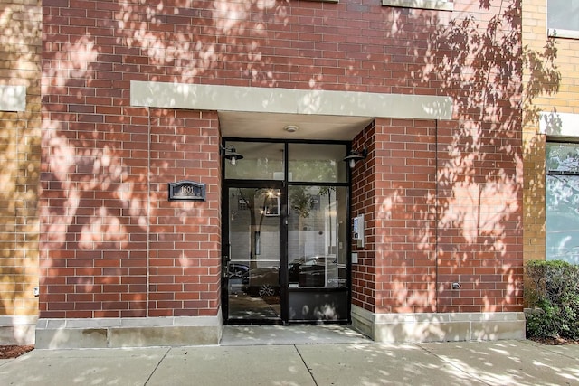 1601 N Paulina St Unit 2D, Chicago, IL 60622 - property entrance with brick siding
