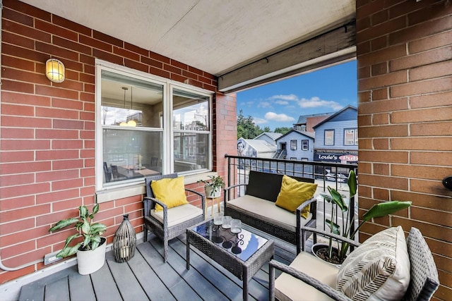 1601 N Paulina St Unit 2D, Chicago, IL 60622 - balcony featuring an outdoor living space