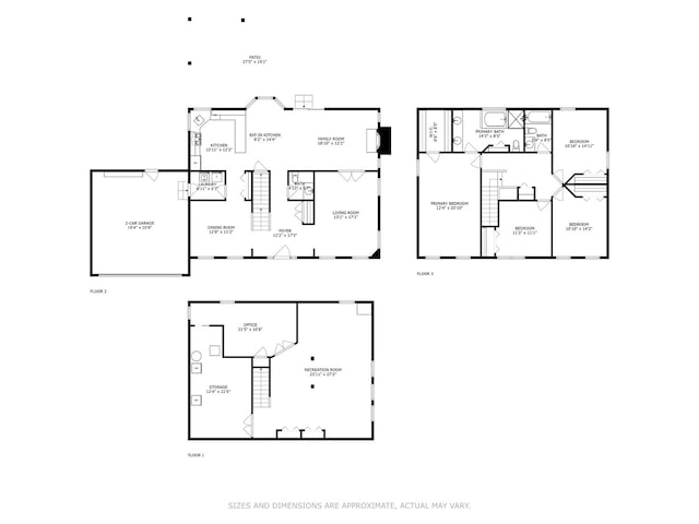1460 Canter Ln, Bartlett, IL 60103 - view of property floor plan