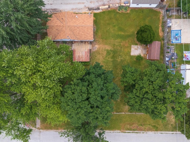 607 W Grant Ave, Pontiac, IL 61764 - bird's eye view