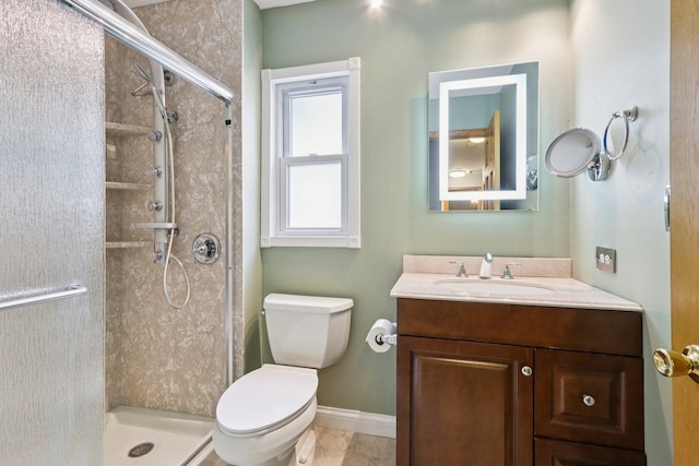584 Beaconsfield Ave, Naperville, IL 60565 - full bath with vanity and a shower stall