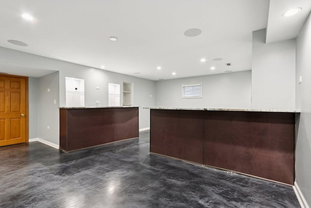 584 Beaconsfield Ave, Naperville, IL 60565 - bar with concrete flooring and recessed lighting